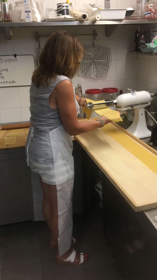 Handmade pasta at home in the cooking class in Orvieto - Locanda Rosati